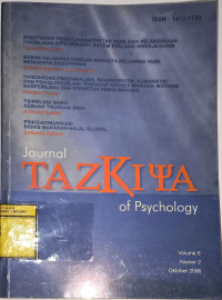 Journal Tazkiya of Psychology