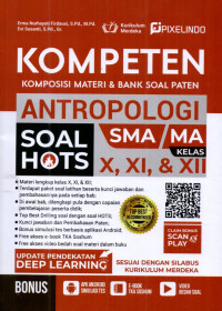 Kompeten Antropologi SMA/MA Kelas X, XI, & XII