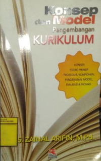 Image of Konsep dan Model Pengembangan Kurikulum