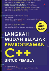 Image of Langkah Mudah Belajar Pemrograman C++ Untuk Pemula