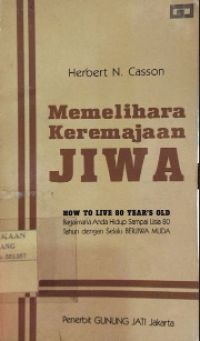 Memelihara Keremajaan Jiwa