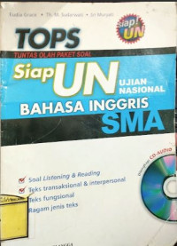Image of Tops, TuntasOlah Paket Soal - Siap UN Bahasa Inggris SMA