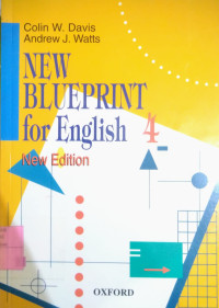 New Blue Print For English 4