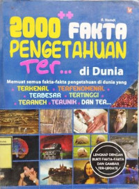 Image of 2000 Fakta Pengetahuan Ter......di Dunia