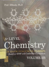 Image of A-Level Chemistry for High Shool Students Volume 2B