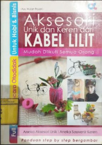 Image of Aksesori Unik dan Keren dari Kabel Lilit