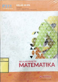 Image of Belajar Praktis Matematika XII SMA IPA