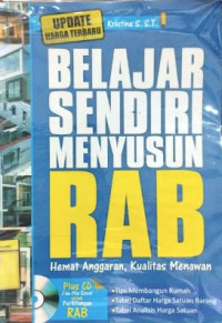 Image of Belajar Sendiri Menyusun RAB