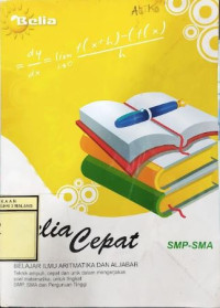 Image of Belia cepat: Belajar Ilmu artmatika dan aljabar