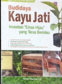 Image of Budidaya Kayu Jati Investasi 
