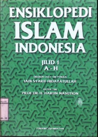 Image of Ensiklopedia Islam Indonesia Jilid 1