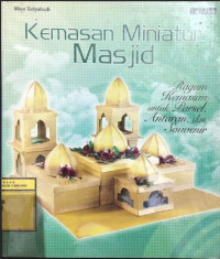 Image of Kemasan Miniatur Masjid