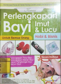 Image of Kreasi Perlengkapan Bayi Imut dan Lucu