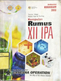 Image of Kumpulan Rumus XII IPA