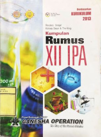 Image of Kumpulan Rumus XII IPA Berdasarkan Kurikulum 2013