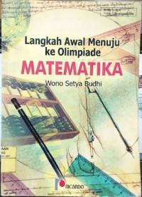Image of Langkah Awal Menuju ke OLimpiade Matematika