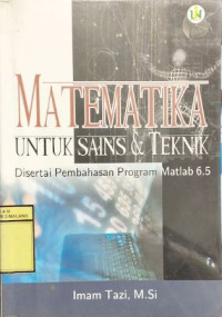Image of Matematika Untuk Sains Dan Teknik