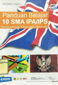 Image of Panduan Belajar 10 SMA IPA / IPS