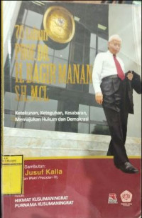 Image of Prof.Dr.H. Bagir Manan ,SH,M.CL     70 tahun