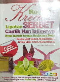 Image of Ragam Kreasi Lipatan Serbet Cantik Nan Istimewa