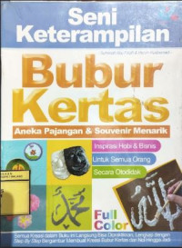 Image of Seni Ketrampilan Bubur Kertas