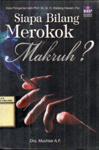 Image of Siapa Bilang Merokok Makruh?