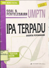 Image of Soal Penyelesaian UMPT IPA Terpadu disertai Pembahasan