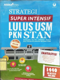 Image of Starategi Super Intensif Lulus USM PKN STAN