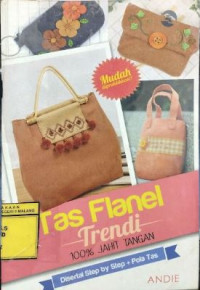 Image of Tas Flanel Trendi 100% Jahit Tangan