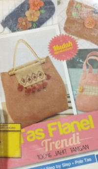 Image of Tas Flanel Trendi- 100% Jahit Tangan